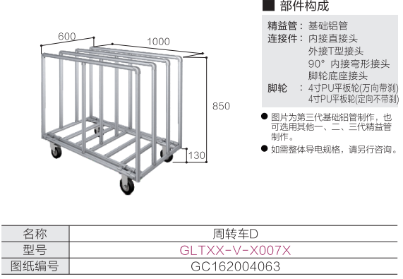 周轉車D